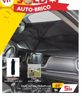 Gifi Pare Soleil Parapluie offre