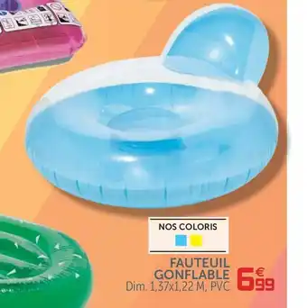 Gifi Fauteuil Gonfliable offre