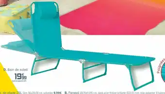 Gifi Bain De Soleil offre