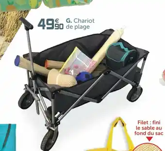 Gifi Chariot De Plage offre