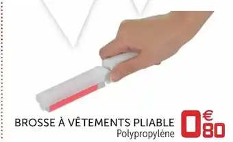 Gifi Brosse A Vétements Pliable offre