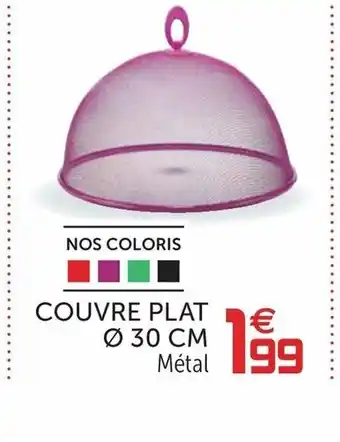 Gifi Couvre PLat 30 cm offre