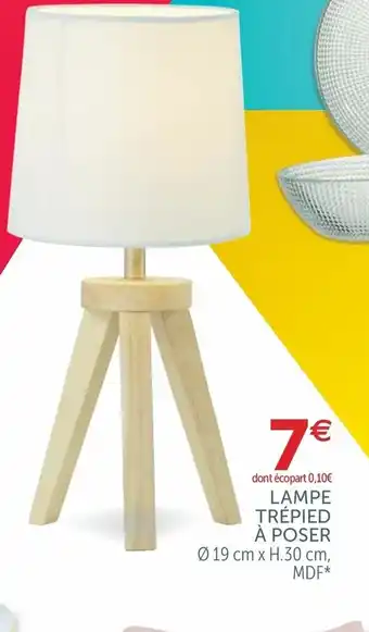 Gifi Lampe Trépied A Poser offre