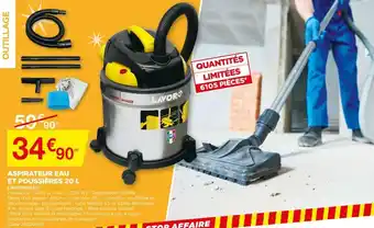 Aspirateur Eau Et Poussières 20 L