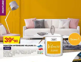Bricomarché Peinture Intérieur Velours 2L offre