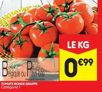 Leader Price Tomate Ronde Grappe offre