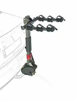 Feu Vert Porte-vélos suspendu sur attelage Hercule 3V offre