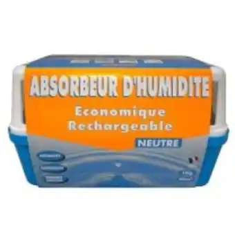 Absorbeur d'humidité large avec une recharge.
