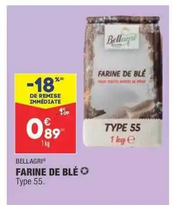ALDI Farine de blé bellagri offre