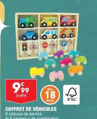 ALDI Coffret de véhicules offre