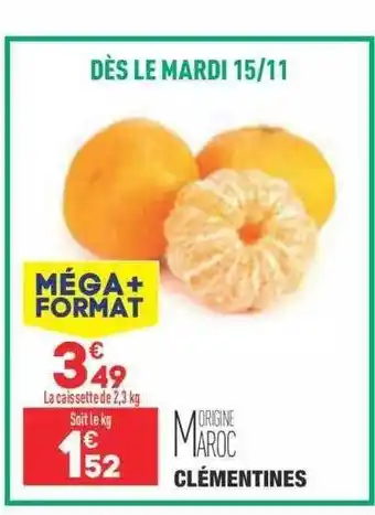 ALDI Clémentines offre