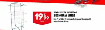 ALDI Séchoir à linge home création bathroom offre