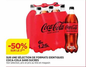 Bi1 Coca-cola sans sucres offre