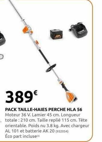 Rural Master Pack taille-haies perche hla 56 stihl offre