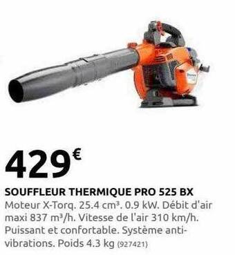 Rural Master Souffleur thermique pro 525 bx offre
