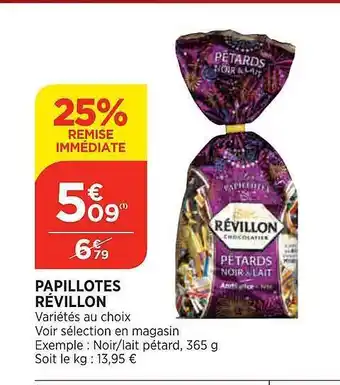 Maximarché Papillotes révillon offre