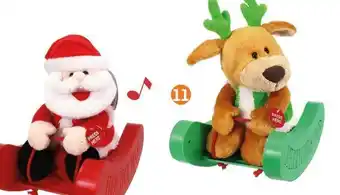 b&m Personnage de noël musical offre