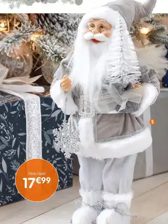 b&m Père noël givré offre