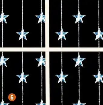 b&m Rideau 24 led étoiles offre
