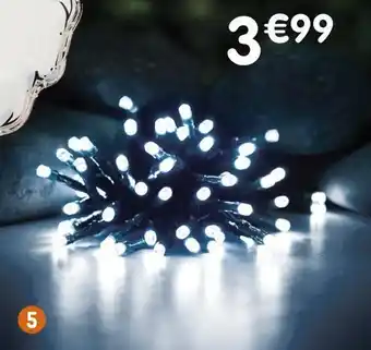 b&m Guirlande 60 led solaire offre