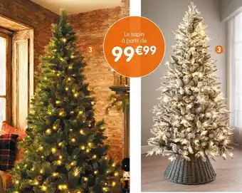 b&m Sapin décoré offre