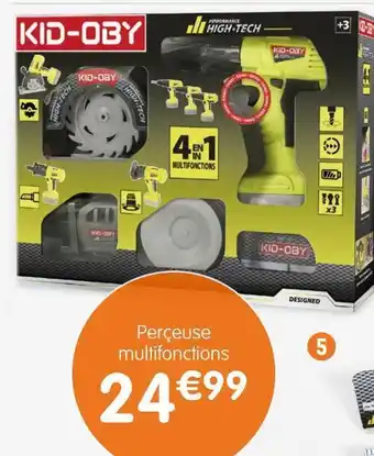 b&m Perçeuse multifonctions 4 outils offre