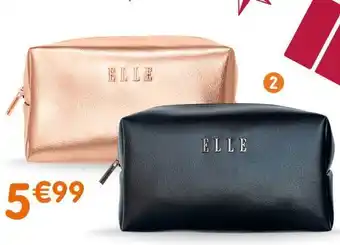 b&m Elle trousse de maquillage offre