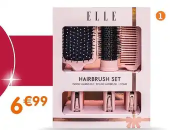 b&m Elle coffret de 3 brosses offre