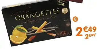 b&m Ballotin orangettes chocolat noir offre