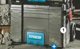 Castorama Erbauer boîte à outils trolley offre