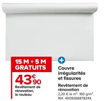 Castorama Revêtement de rénovation offre