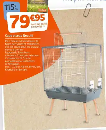 Cage oiseau neo jili