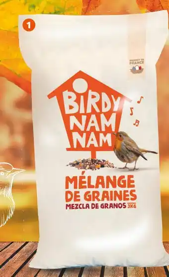 Jardiland Birdy nam nam mélange de graines offre