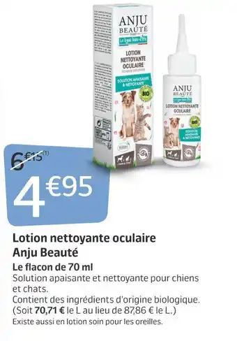 Anju beauté lotion nettoyante oculaire