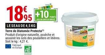 Gamm vert Protecta terre de diatomée offre
