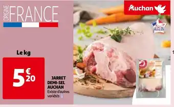 Auchan Arret demi-sel auchan offre