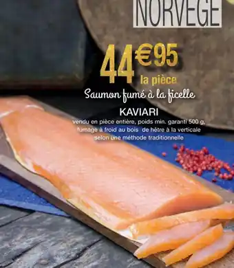 Migros Saumon fumé offre