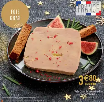 Migros Foie gras de canard offre