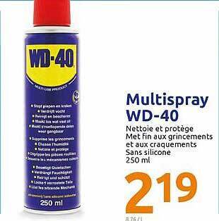 Action Multispray Wd-40 offre