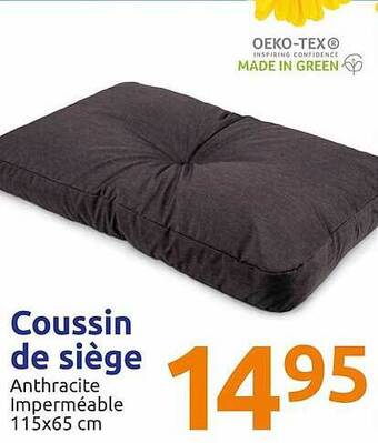Action Coussin De Siège offre