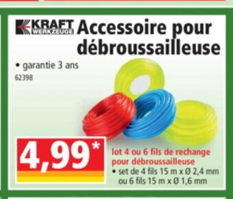 Norma Accessoire pour débroussailleuse offre