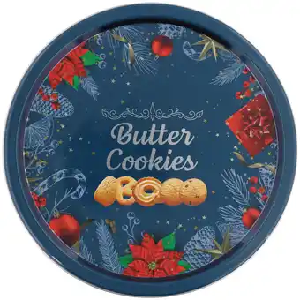 Action Biscuits au beurre dans une boîte de noël offre