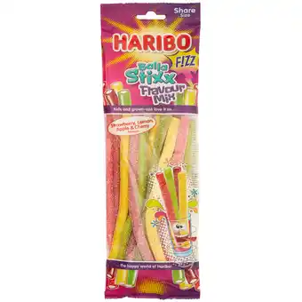 Action Haribo balla stixx flavour mix offre