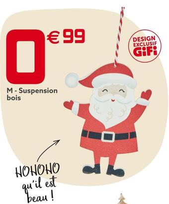 Gifi Décoration à suspendre offre
