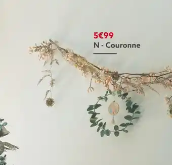Gifi Couronne de noël offre