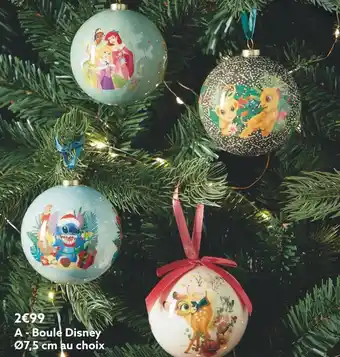 Gifi Disney boule offre