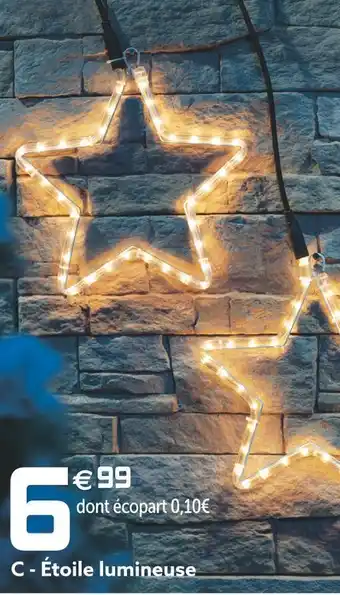 Étoile lumineuse à suspendre 36 led
