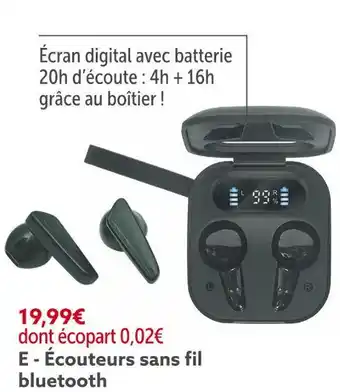 Gifi Écouteurs sans fil bluetooth offre