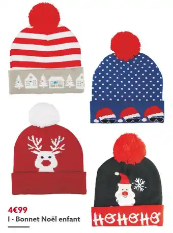 Gifi Bonnet noël enfant offre