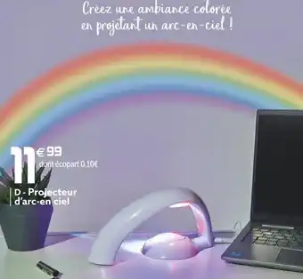 Projecteur dâarc-en ciel